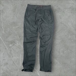 Kith Joggers Mens Small‎ Black Streetwear Slim Fit Casual Khaki Outdoor Pants